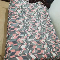 تخت خواب دو نفره با تشک و میز آرایش|تخت و سرویس خواب|اهواز, فاز ۲ پادادشهر|دیوار