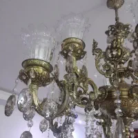 لوستر برنز|لوستر و چراغ آویز|اراک, |دیوار