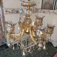 لوستر 9شاخه و11شعله ولوستر اتاق خواب|لوستر و چراغ آویز|مشگین شهر, |دیوار