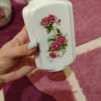 چینی گل سرخی|ظروف سرو و پذیرایی|کرمان, |دیوار