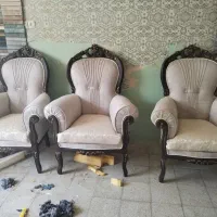 تعمیرات و رویه کوبی انواع مبل سلطنتی و راحتی|مبلمان خانگی و میز عسلی|نجف‌آباد, قدس|دیوار