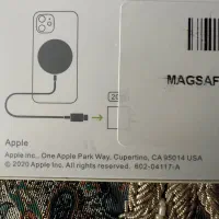 شارژر بی سیم 15وات اپل مدل MagSafe اورجینال - اصلی|لوازم جانبی موبایل و تبلت|رشت, شهرک پردیسان|دیوار