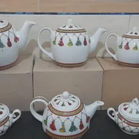 قوری لیوان پارچ قندون طرح بختیاری وشیردنگ