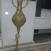 گلدان برنجی سنگین