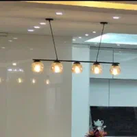 لوستر اویز شیک ۵ شعله
