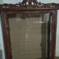 بوفه از نوع چوب گردو و خراطی شده بسیار زیبا