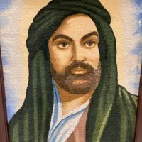تمثال حضرت علی ع ۵۰ سال قدمت|تابلو فرش|تهران, جردن|دیوار