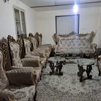مبل ۹نفره|مبلمان خانگی و میز عسلی|شبستر, |دیوار