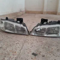 یه جفت کله چراغ جلو  پژو پارس
