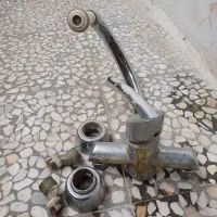 شیر آب سینک کارکرده|لوازم سرویس بهداشتی|رودسر, |دیوار