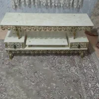 پشتی و میز تلویزیون برنز|پشتی|کرج, شهرک سهرابیه|دیوار