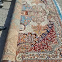 ۱۲۰۰شانه جفت آبی ۱۲متری صددرصدنخ‌ درحدنو|فرش|علی‌آباد کتول, |دیوار