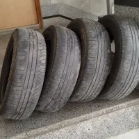 چهار حلقه لاستیک ۲۰۶ استوک سایز 185/65R14
