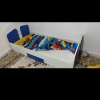 تختخواب نوجوان بزرگ تک نفره در حد نو