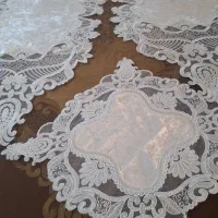 رومیزی ۵ تیکه دانتل ترک