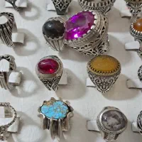 انگشتر نقره قدیمی|کلکسیون اشیاء عتیقه|اصفهان, فیض|دیوار