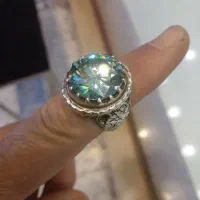 انگشتر موزنایت درشت اصلی|جواهرات|قم, شاه ابراهیم|دیوار