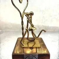 مجسمه فلزی دکوری