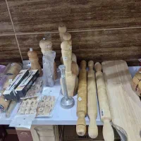 سرویس ظروف بامبو چوبی اردو چوبی تخته گوشت چوبی|ظروف سرو و پذیرایی|مشهد, مشهدقلی|دیوار