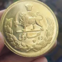 سکه طرح بسیار زیبا برنزی ده پهلوی|کلکسیون سکه، تمبر، اسکناس|ابهر, |دیوار