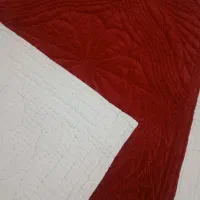 لحاف قرمز مخملی