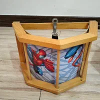 لوستر و دیوارکوب اسپایدرمن/مردعنکبوتی اتاق کودک نو|لوستر و چراغ آویز|تهران, ستارخان|دیوار