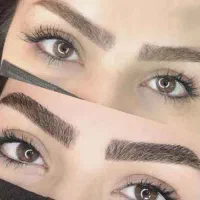 میکروبلدینگ تغییررنگ ابروی تیره به روشن اف ۵۰درصد|خدمات آرایشگری و زیبایی|رشت, توشیبا|دیوار