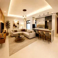 اجاره ۷۰متر شیک و خوش نقشه ۱ خواب /لارستان