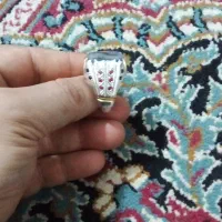 انگشتر جواهری زبرجد وشجر|جواهرات|قم, زنبیل آباد|دیوار