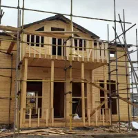 کلبه و ویلای چوبی تلفیقی|مصالح و تجهیزات ساختمان|مشهد, چهنو|دیوار