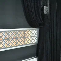 طراحی و دوخت انواع مدل پرده|پرده، رانر، رومیزی|نقده, |دیوار