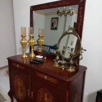 آینه و کنسول معرق کاری شده|بوفه، ویترین، کنسول|تهران, سلسبیل جنوبی|دیوار