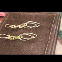 گوشواره و انگشتر طلا زنانه