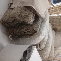 پشم شیشه پتوی با تور