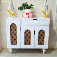 جاکفشی مدل حصیری وکیوم جا کفشی رنگبندی قیمت واقعی|جاکفشی، کمد، دراور|مشهد, خواجه ربیع|دیوار