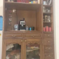 کافه بار تمام چوب|بوفه، ویترین، کنسول|تهران, سهروردی|دیوار