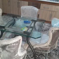 میز غذاخوری ۴نفره باصندلی راحتی