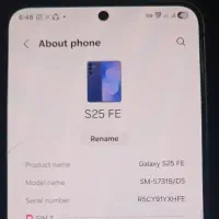 سامسونگ s25 اف ای