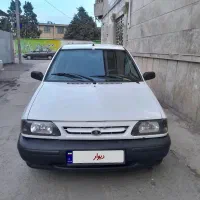 پراید مدل ۹۰ بدون رنگ شاسی سالم