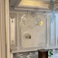 گچ‌بری پیش ساخته پتینه کاری گچکاری