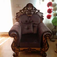 مبل نه نفره سلطنتی|مبلمان خانگی و میز عسلی|ارومیه, |دیوار