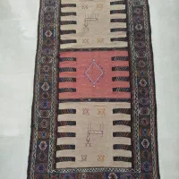 گلیم دستباف پشم شتر