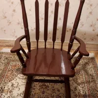 صندلی راک چوبی نونو