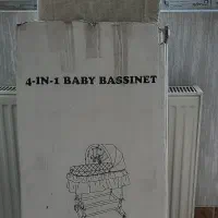 تخت گهواره کنار مادر در حد نو|تخت و صندلی بچه|شهریار, شهرک وائین|دیوار