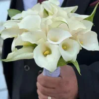 دسته گل عروس طبیعی و مصنوعی