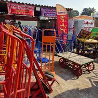 چرخ گاری ۸ پر چهار چرخ ۸پره دستی باربر(برند پاپ)|ابزارآلات|تهران, اتحاد|دیوار