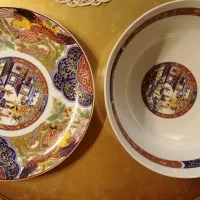 کاسه بشقاب قدیمی اصل ژاپنی با برند OTC