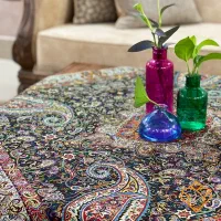تعدادی  رومیزی ترمه ابریشمی به قیمت تولید