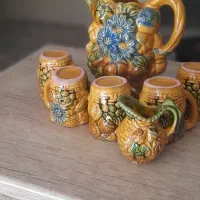 دودست پارچ ولیوان دکوری اصلا استفاده نشده