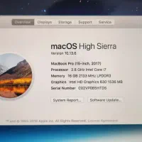 Macbookpro  2017|رایانه همراه|تهران, کوی بیمه|دیوار